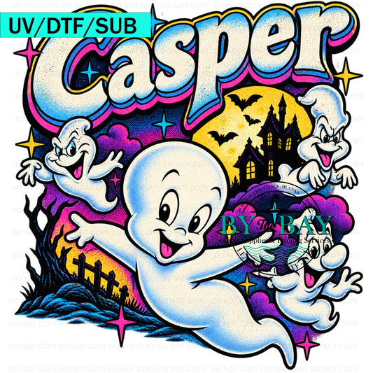 Friendly Ghost DTF/UVDTF/SUB