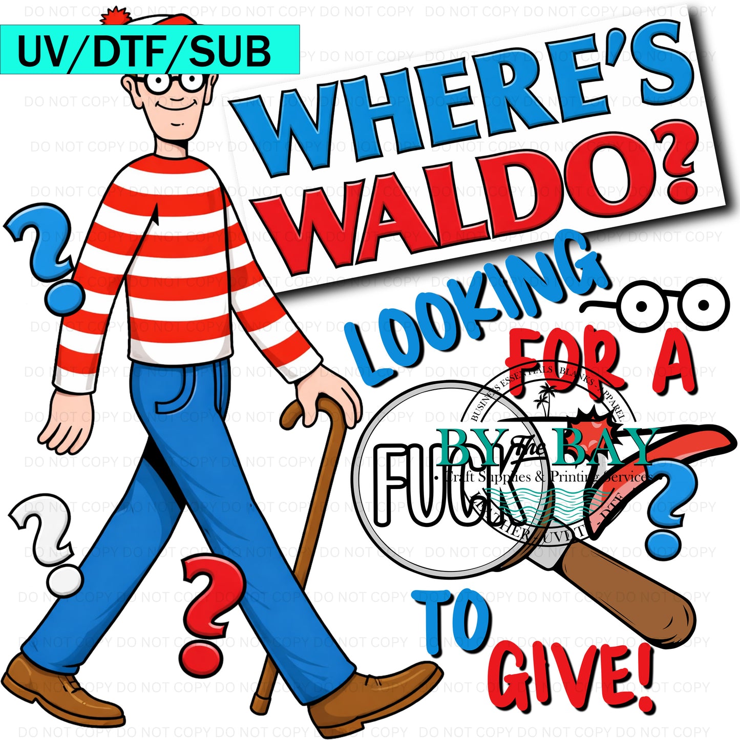 Wheres Wldo? UVDTF/DTF/SUB