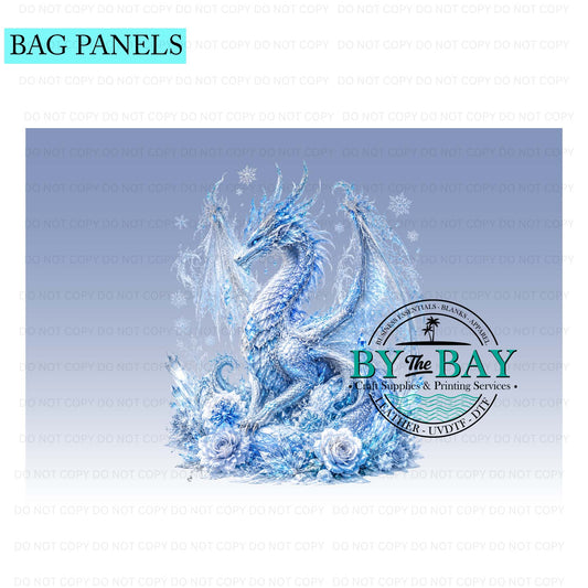 Blue Dragon Bag Panel (Various Sizes)