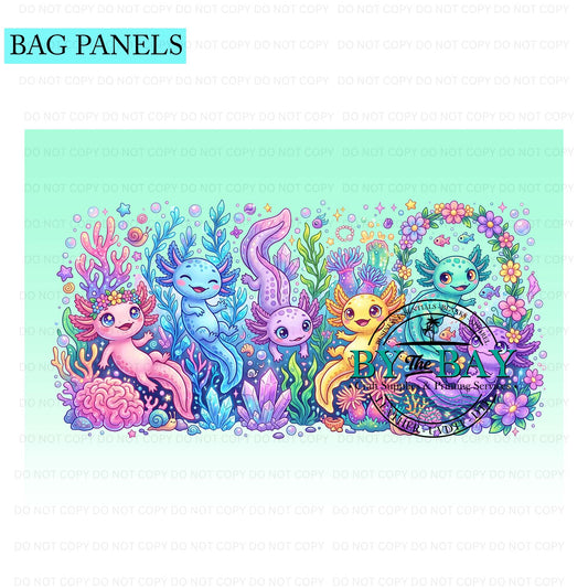 Axolotils Bag Panel (Various Sizes)