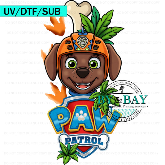 Z  Patrol Sleeve UVDTF/DTF/SUB