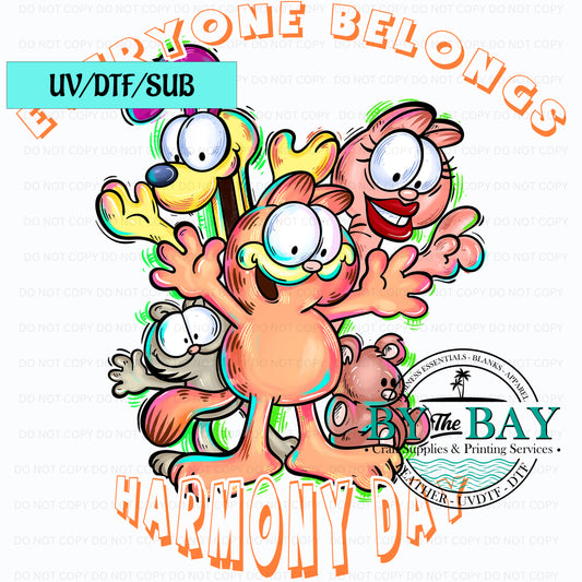 Hungry Cat Everyone Belongs Harmony Day UVDTF/SUB