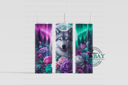 Grey Wolves 2 20oz Sublimation Print