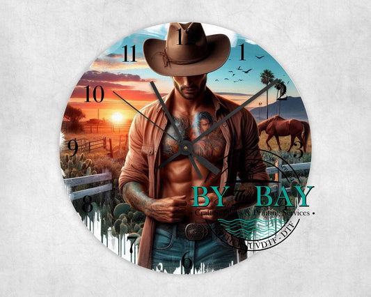 Cowboy Clock
