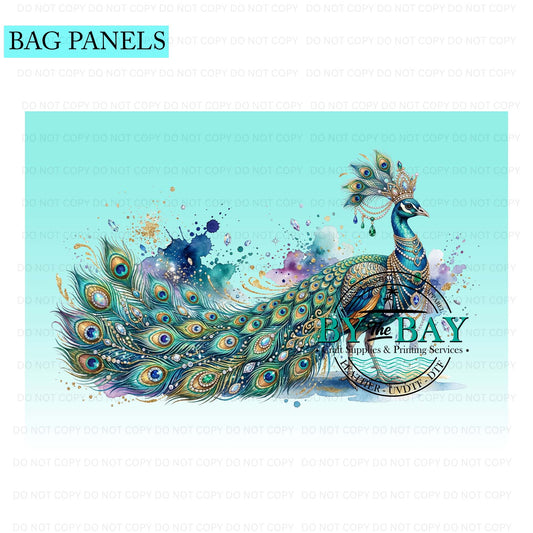 Peacock 02 Bag Panel (Various Sizes)