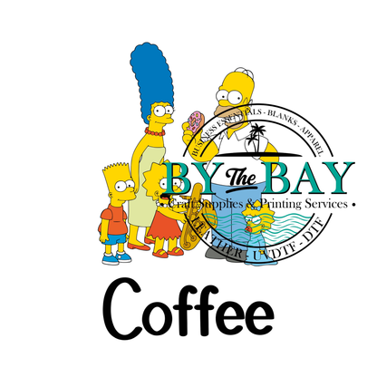 Tv fam 1 Tea/Coffee/Sugar uv decal