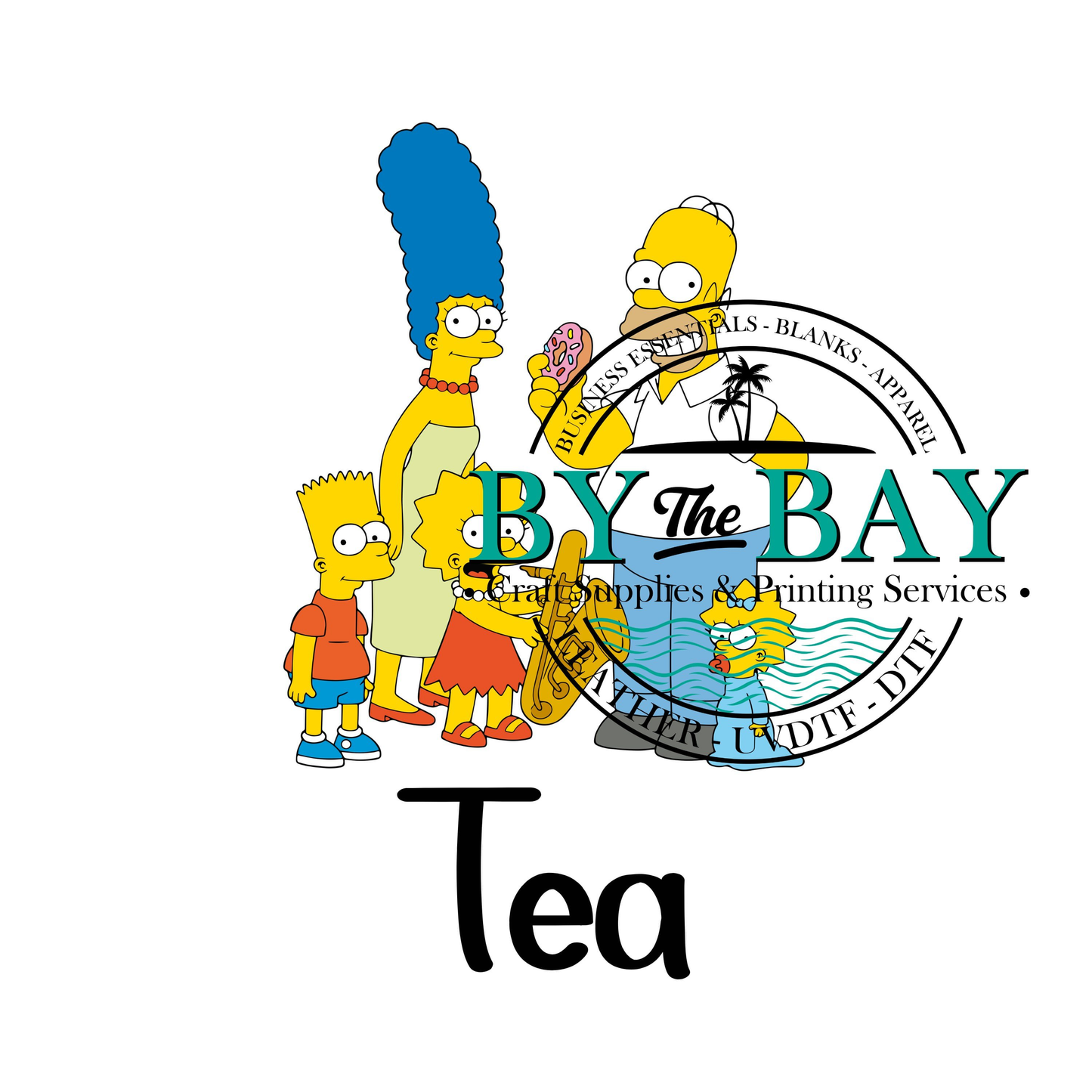 Tv fam 1 Tea/Coffee/Sugar uv decal