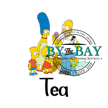 Tv fam 1 Tea/Coffee/Sugar uv decal