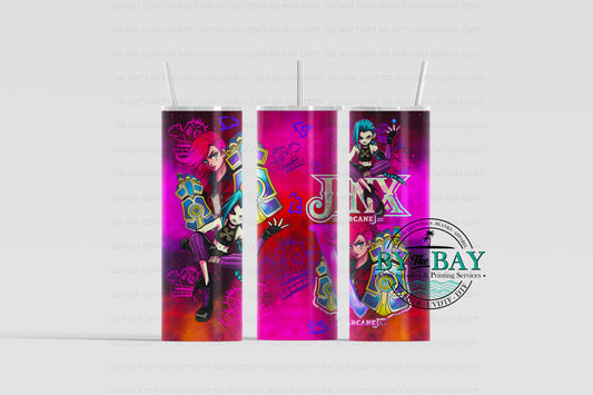 Jinx 20oz Sublimation Print