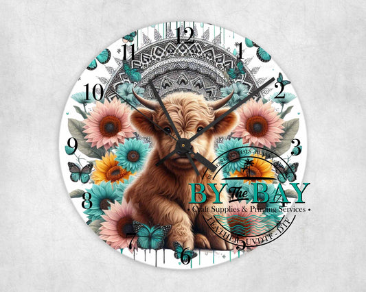 Mandala Highland Clock