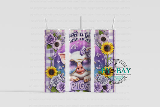 Just pigs 20oz Sublimation Print