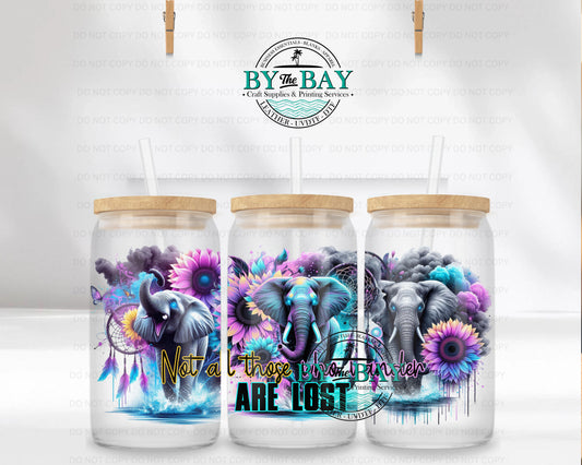 Not all things are lost 16oz UVDTF Wrap