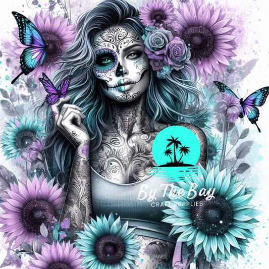 Sunflowers & butterflies SUB PRINT