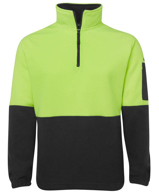 Hi Vis Half Zip Polar Fleece 6HVPF