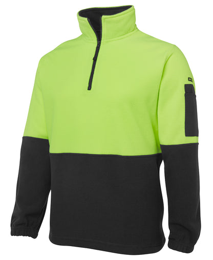 Hi Vis Half Zip Polar Fleece 6HVPF