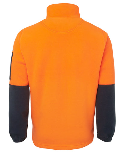 Hi Vis Half Zip Polar Fleece 6HVPF