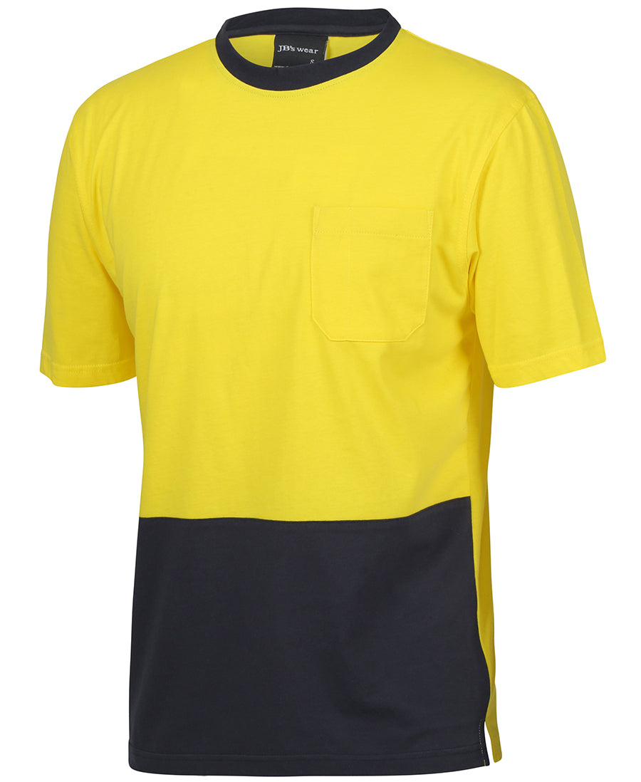 Jbs Hi Vis Crew Neck Cotton T-Shirt 6HVTC