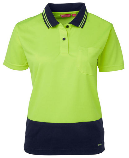 Ladies (Various Colours) Hi Vis Polo Shirt 6LHCP