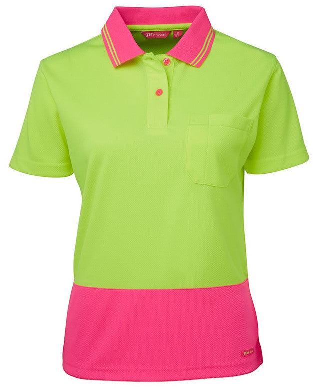 Ladies (Various Colours) Hi Vis Polo Shirt 6LHCP