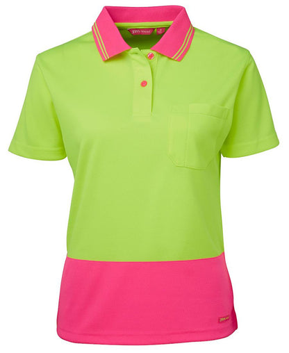 Ladies (Various Colours) Hi Vis Polo Shirt 6LHCP