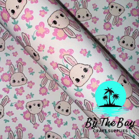 Bunny head pink flowers