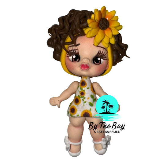 Sunflower Headband girl