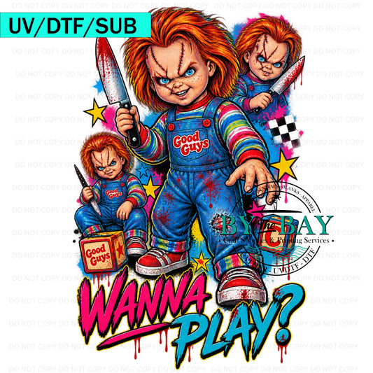 Wanna Play 2 DTF/UVDTF/SUB