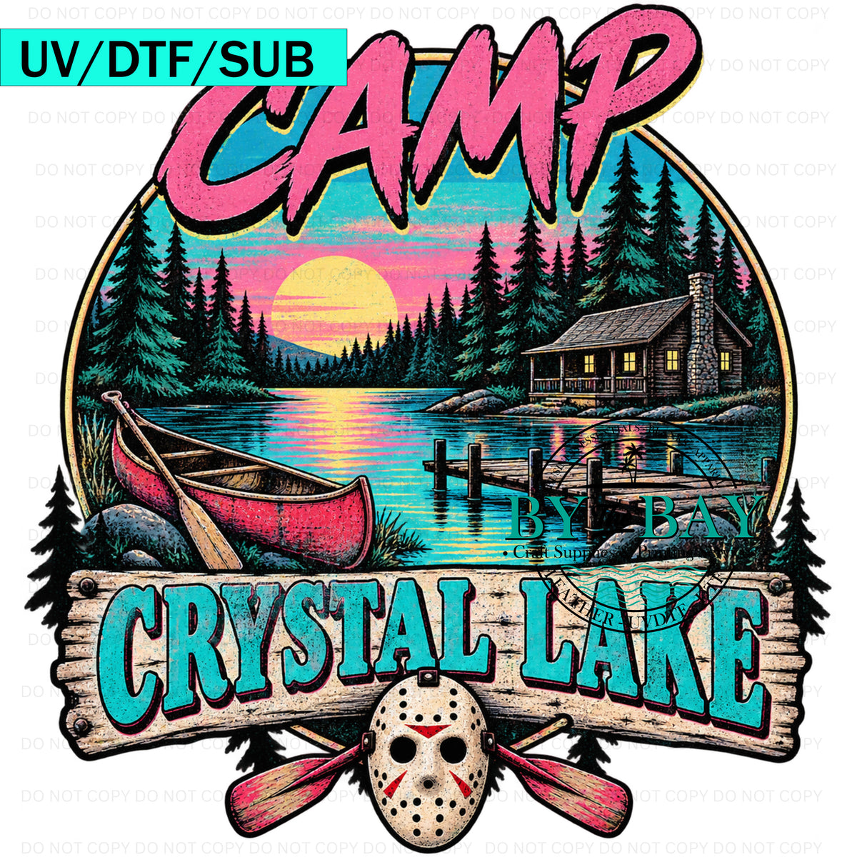 Camp Horror DTF/UVDTF/SUB