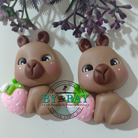 Pre order Pink Strawberry Capybara due 17th Sept