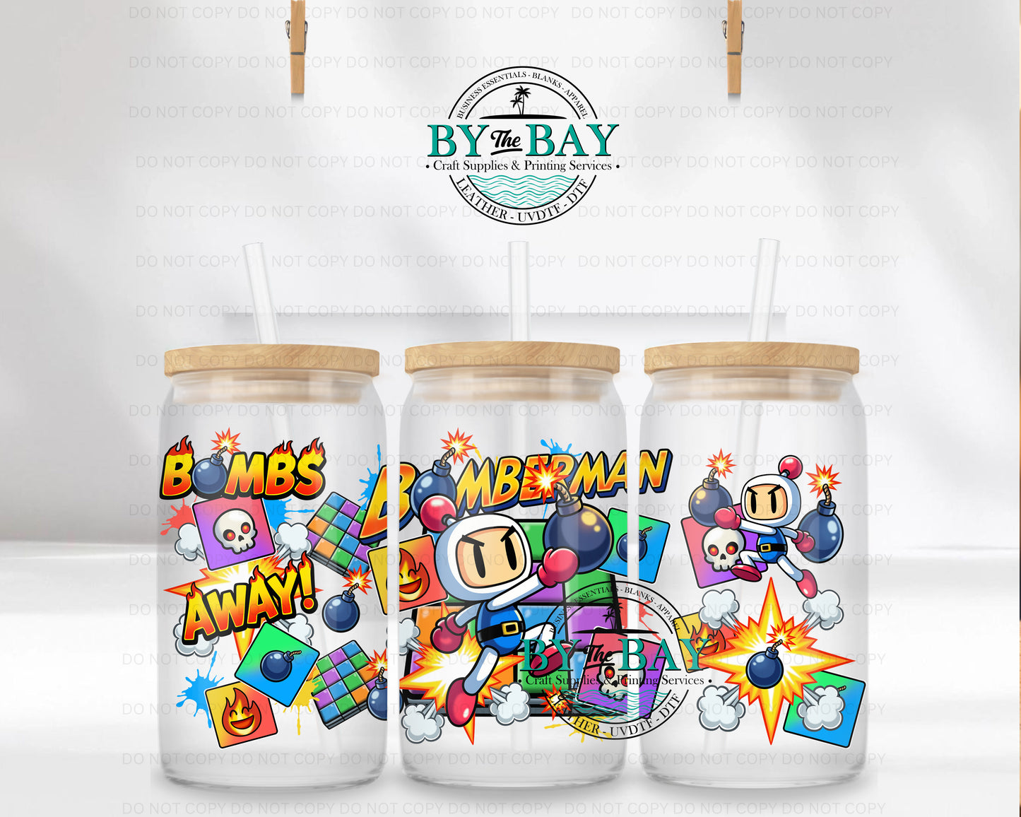 B Man 16oz UVDTF Wrap