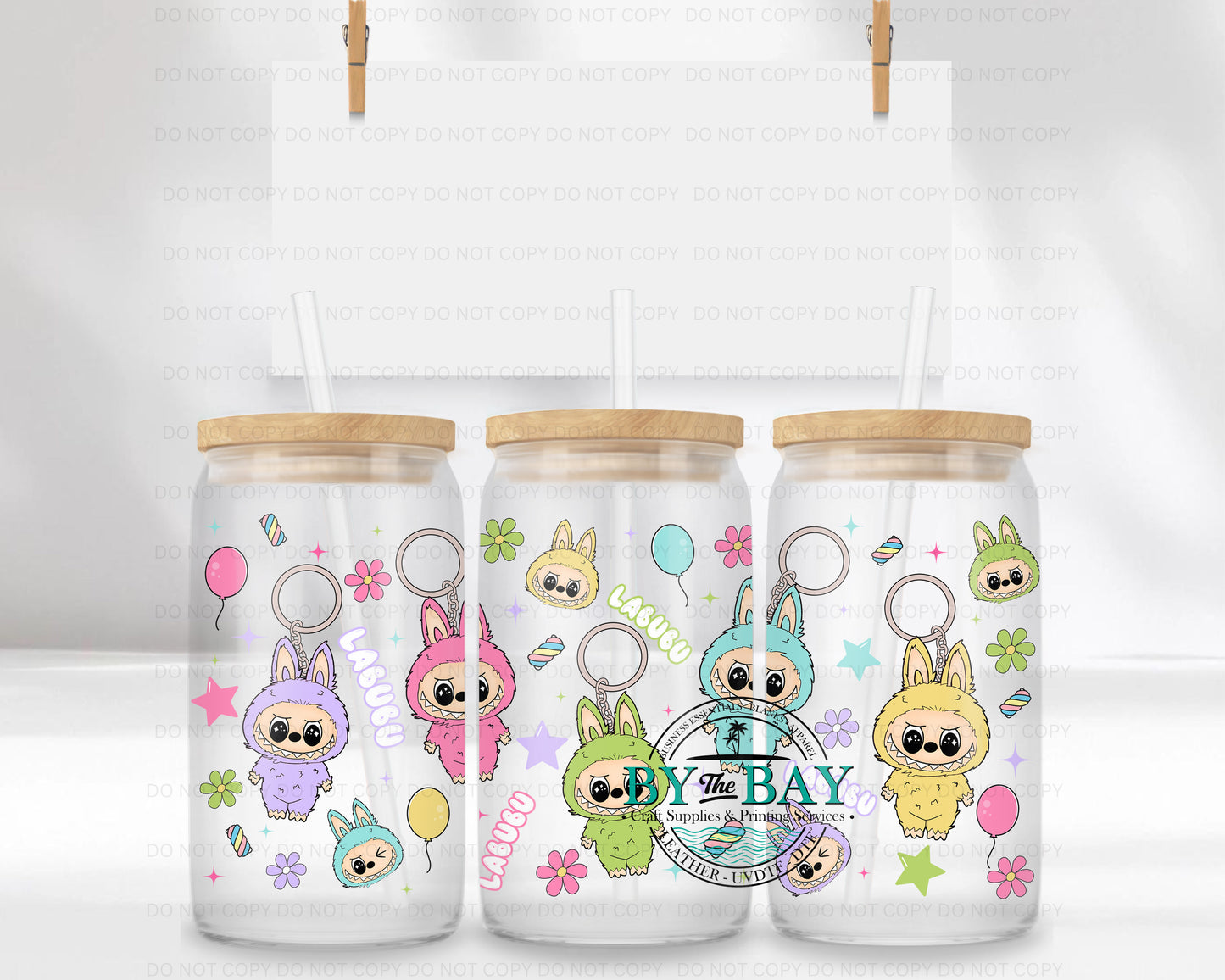 Monsters 005 16oz UVDTF Wrap