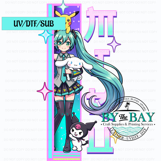 M iku Sleeve UVDTF/SUB