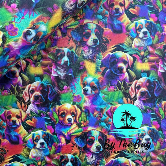 Rainbow dogs