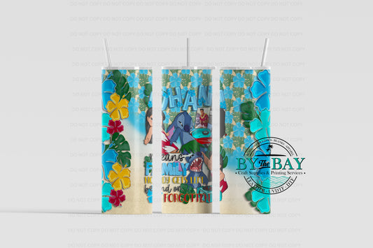 Family 20oz Sublimation Print