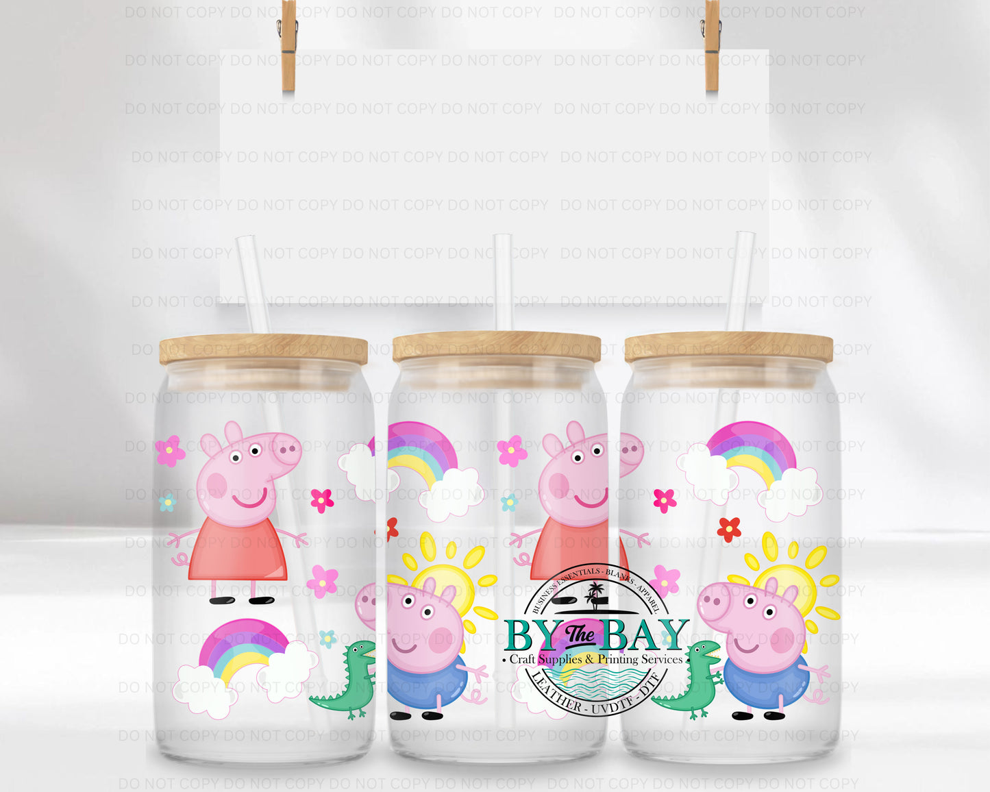 Pigs 16oz UVDTF Wrap