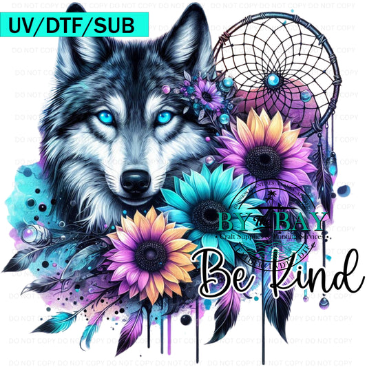 Wolf 002 UVDTF/DTF/SUB