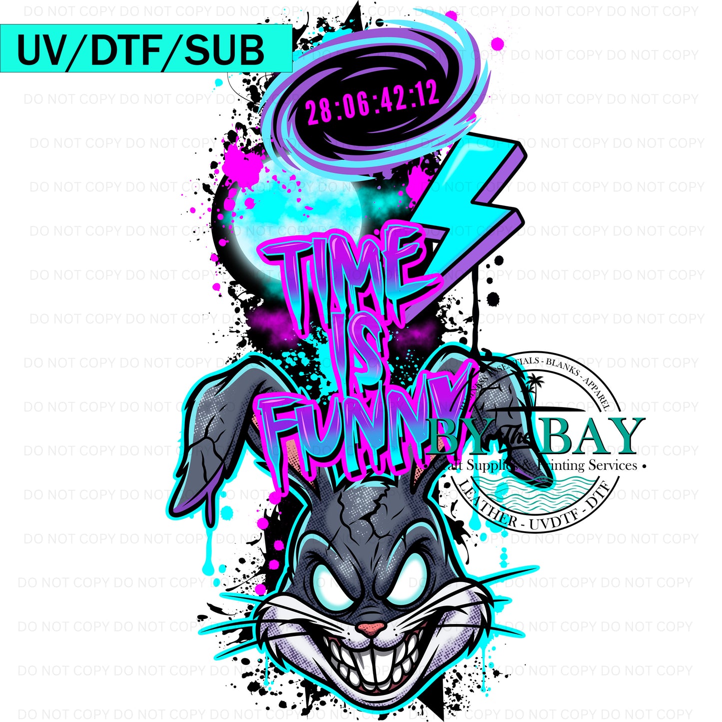 Whats up Nightmare Sleeve UVDTF/DTF/SUB