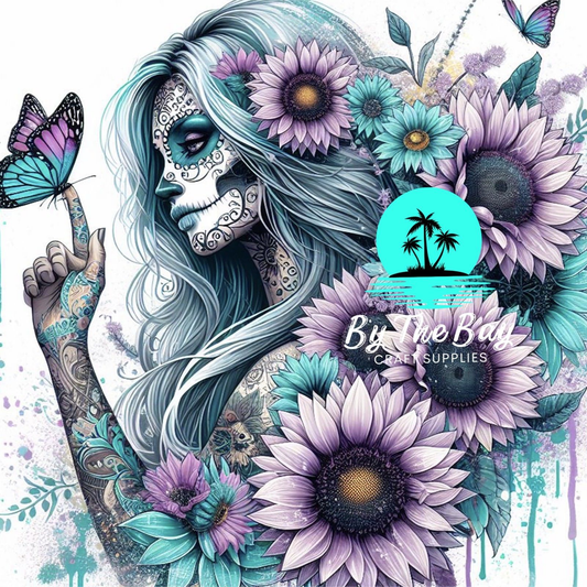 Butterfly on finger SUB PRINT