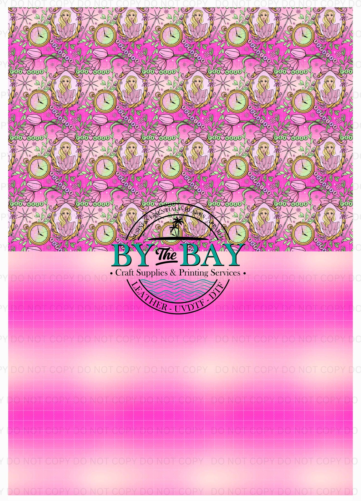 For Good Pink A4 Split Design Sheet