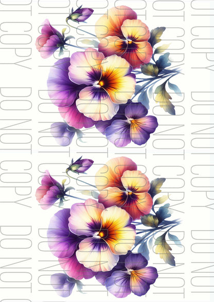 Purple Peony (Various sizes)