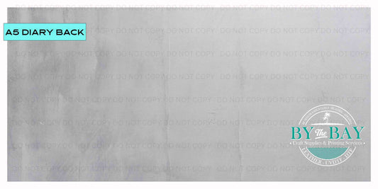 Greywash A5 Diary Back