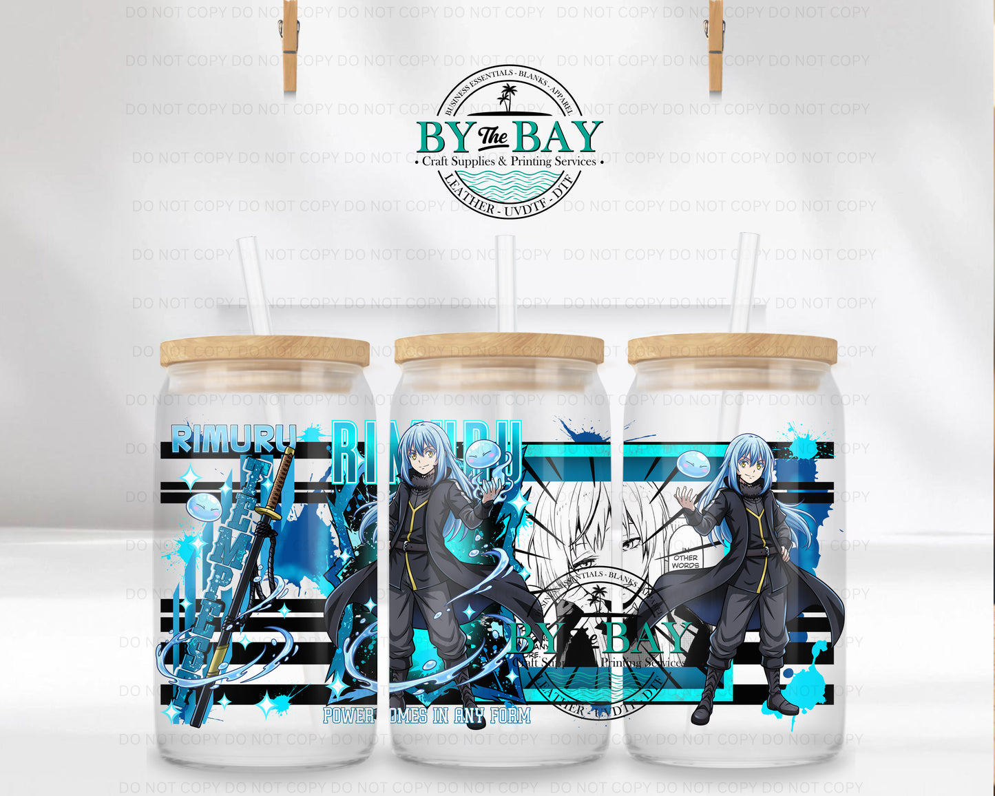 Anime R 16oz UVDTF Wrap