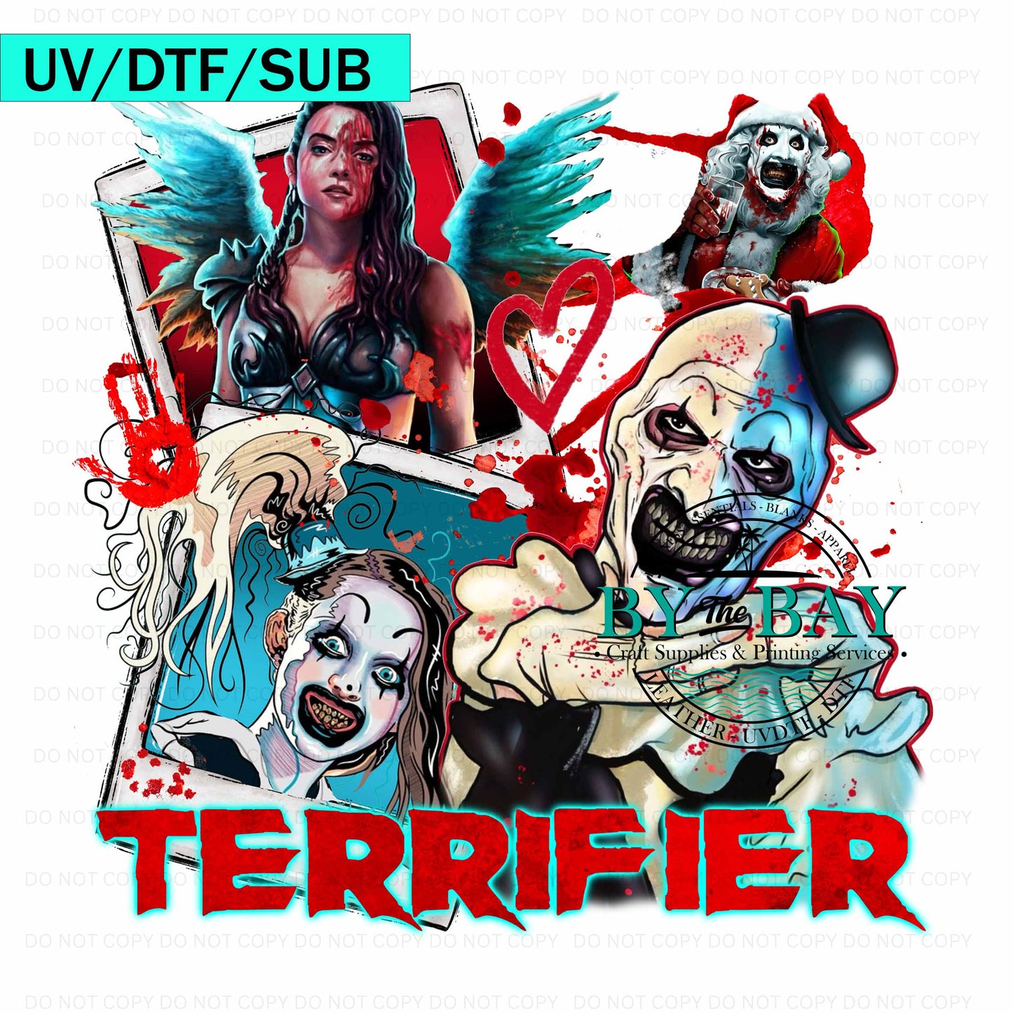 A The Clown  UV/DTF/SUB Print