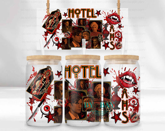 AHS Hotel 16oz UVDTF Wrap