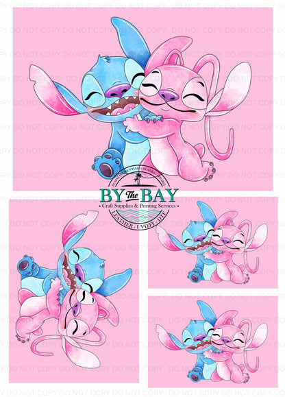 Alien Love Pink Panel (Various Sizes)