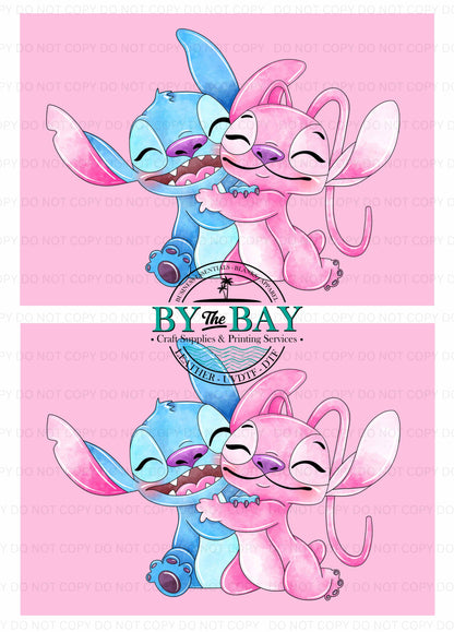 Alien Love Pink Panel (Various Sizes)