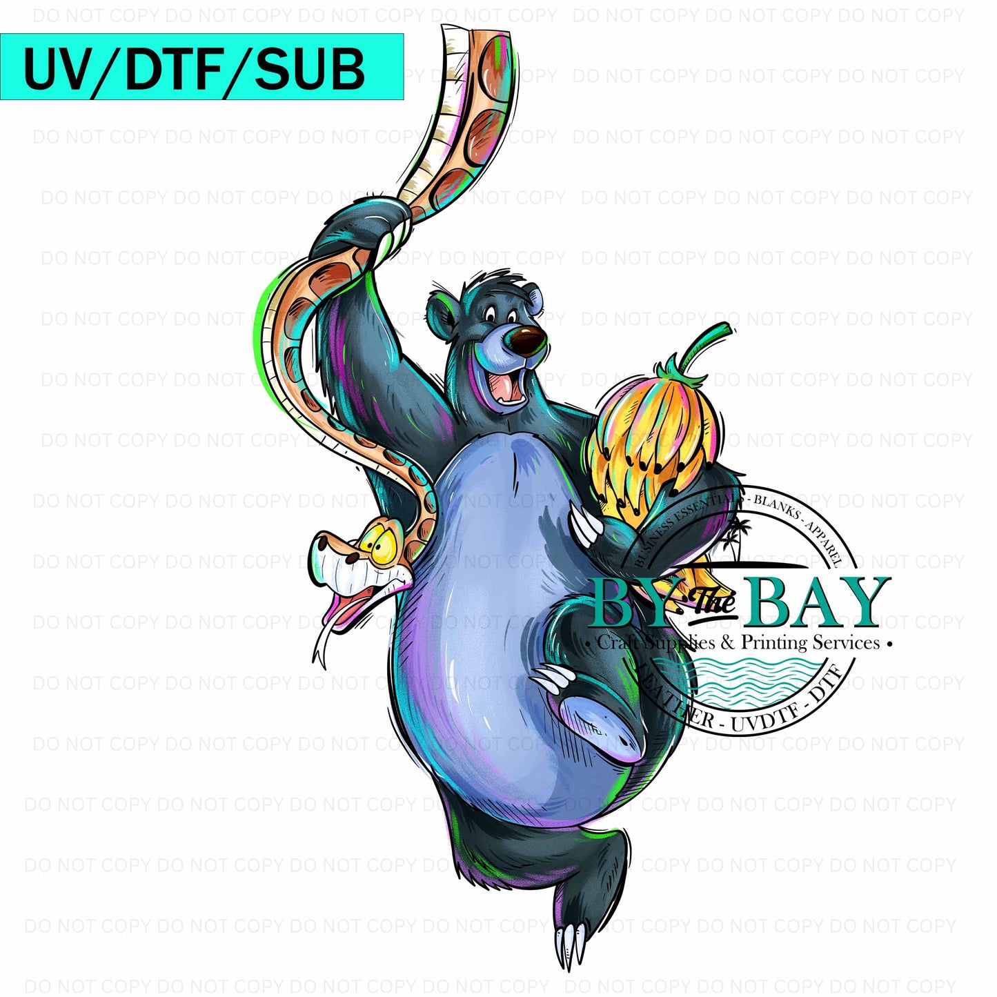 BEAR UV/DTF/SUB Print