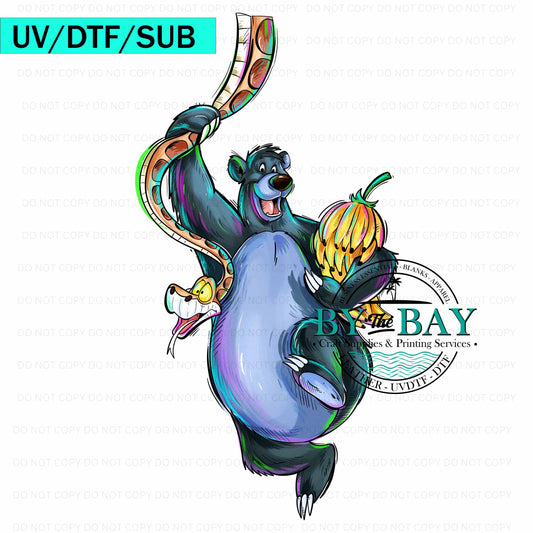 BEAR UV/DTF/SUB Print