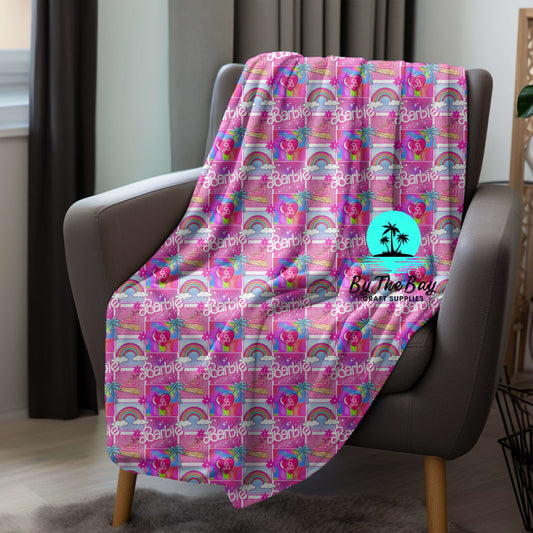 Hot pink Girl Blanket