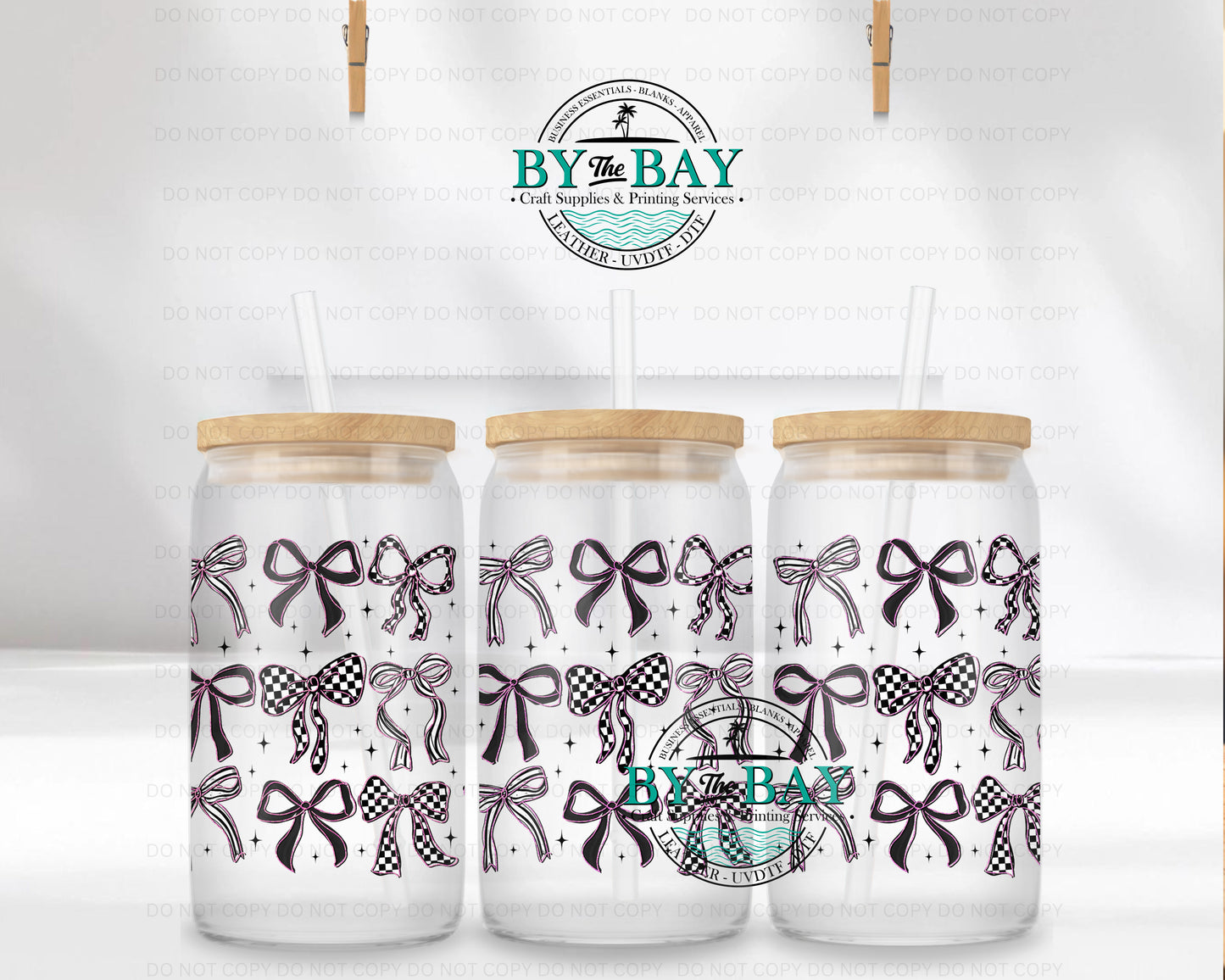 Bows 16oz UVDTF Wrap